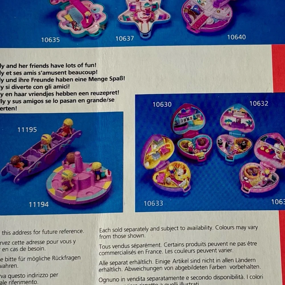 Polly Pocket Zoo World Vintage Compact